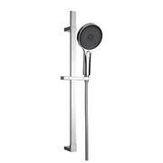 Słuchawki prysznicowe - Zestaw prysznicowy ze stali nierdzewnej w kolorze srebra z połyskiem 68 cm – Wenko - miniaturka - grafika 1
