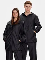 Kurtki damskie - Rains Kurtka przeciwdeszczowa 18370 Czarny Regular Fit - miniaturka - grafika 1