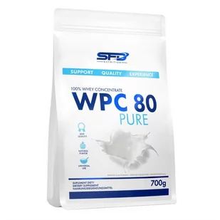 SFD NUTRITION WPC 80 Pure 700g - Odżywki białkowe - miniaturka - grafika 1