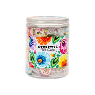 CUKIERKI WZORZYSTE - ŁOWICKIE BIAŁE 140g FOLKSTAR - Cukierki - miniaturka - grafika 1