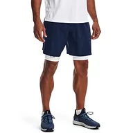 Spodenki damskie - Under Armour Męskie szorty z tkaniny, Academy, S - miniaturka - grafika 1