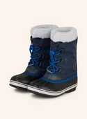 Botki damskie - Sorel Botki Yoot Pac™ Ze Sztucznym Futrem blau - miniaturka - grafika 1