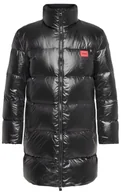 Płaszcze męskie - Płaszcz męski zimowy HUGO BOSS pikowany puchowy ocieplany r. XL - miniaturka - grafika 1