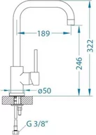 Baterie kuchenne - Alveus Bateria OZ MONARCH ZŁOTO 1122722 - miniaturka - grafika 1