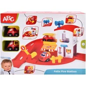 Samochody i pojazdy dla dzieci - Zestaw pojazdów DICKIE ABC Remiza strażacka Felixa 204117001 (2 szt.) - miniaturka - grafika 1