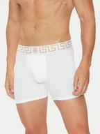 Majtki męskie - Versace Bokserki AU10028 1A10011 Biały - miniaturka - grafika 1