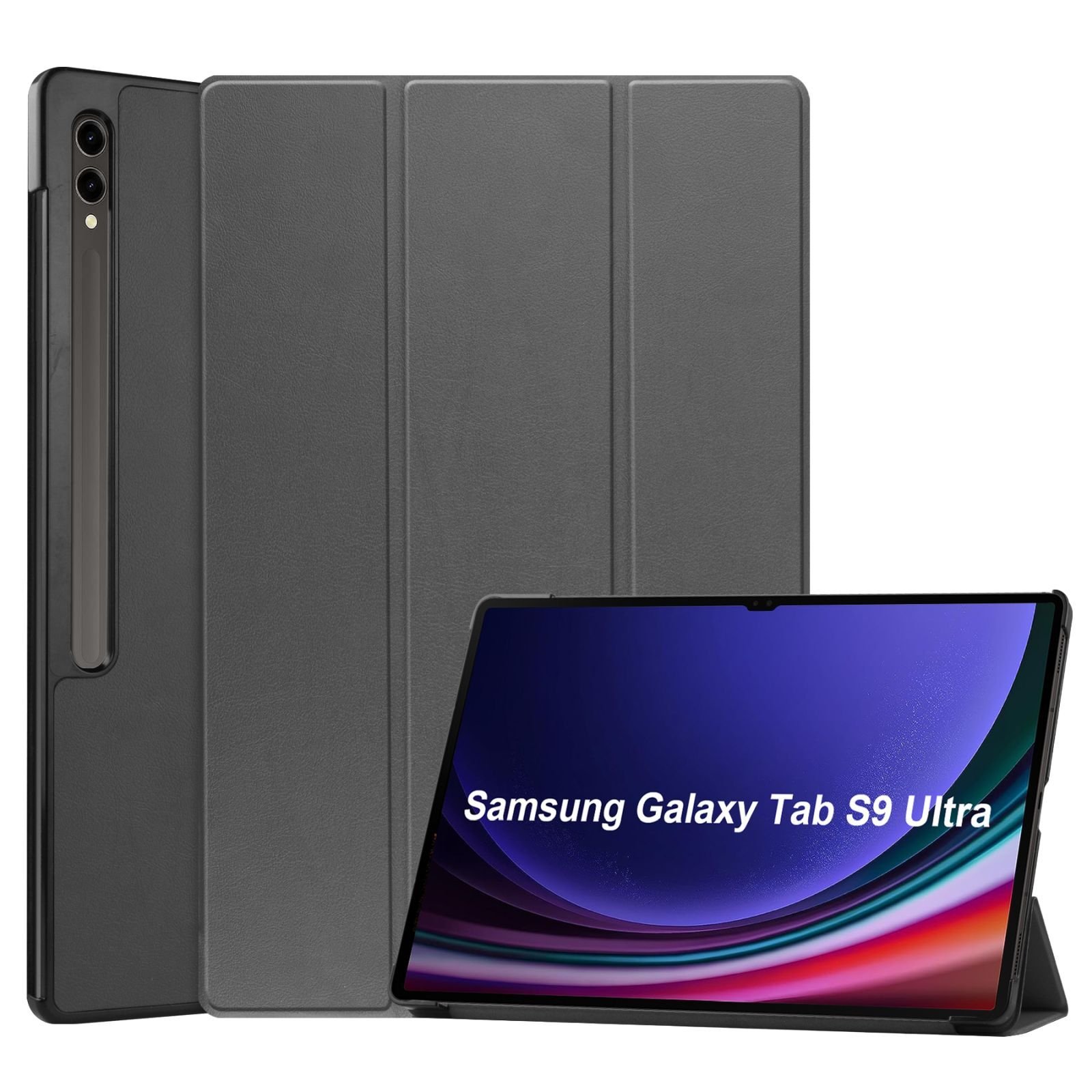 Etui do Samsung Tab Galaxy S9 Ultra SM-X910 SM-916B 14,6 cala Etui ochronne z funkcją podstawki i automatycznym usypianiem/budzeniem