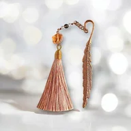 Zakładki do książek - DOBROBYT : zakładka PREMIUM : cytryn, k. górski, kwarc dymny - miniaturka - grafika 1