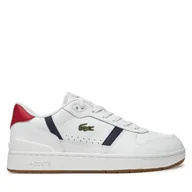 Sneakersy męskie - Sneakersy Lacoste 7-48SMA0094 Biały - miniaturka - grafika 1