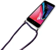 Etui i futerały do telefonów - Etui na telefon komórkowy Apple iPhone Etui na telefon komórkowy Slim Cover Etui na telefon komórkowy Pasek na przewód, do telefonu komórkowego: Apple iPhone 11 Pro Max, wybierz pasek: fioletowy - miniaturka - grafika 1