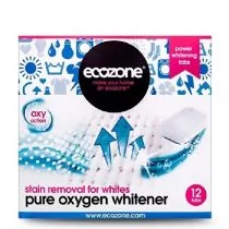 Ecozone Odplamiacz do białego Pure Oxygen 12 tabletek - Środki do prania - miniaturka - grafika 1
