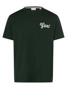 Koszulki męskie - Gant - T-shirt męski, zielony - miniaturka - grafika 1