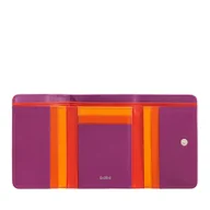 Portfele - DUDU Damskie portfel RFID mały portmonetka ze skóry cielęcej Nappa kolorowy - miniaturka - grafika 1