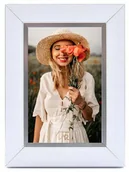 Ramki na zdjęcia - Ramka na zdjęcie 13x18 biała GLORIA - miniaturka - grafika 1