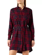 Płaszcze damskie - Pepe Jeans płaszcz damski oly, 286 burnt Red, XS - miniaturka - grafika 1