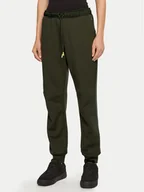 Spodnie sportowe damskie - Champion Spodnie dresowe 117477 Zielony Slim Fit - miniaturka - grafika 1