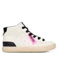 Buty dla dziewczynek - Sneakersy Geox J Gisli J564NA 000BC C0404 S Biały - miniaturka - grafika 1
