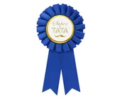 Dodatki do strojów karnawałowych - Kotylion "Super Tata" - miniaturka - grafika 1