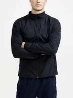 Kurtki i kamizelki sportowe męskie - Kurtka męska Craft ADV Essence Wind Black L - miniaturka - grafika 1