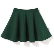 Spódnice - Spódnica z koła butelkowa zieleń 116 - miniaturka - grafika 1