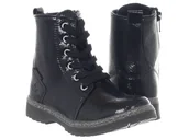 Buty dla dziewczynek - Buty dziecięce LICO 320326 Sarina Hip - botki sznurowane-33 - miniaturka - grafika 1