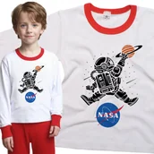 Piżamy dla dziewczynek - Piżama dziecięca Kosmiczna Koszykówka NASA Astronauta 98/104 - VoloDonum - miniaturka - grafika 1