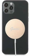 Ładowarki do telefonów - Guess Ładowarka indukcyjna, magnetyczna 15W MagSafe, złota - miniaturka - grafika 1