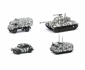 Samochody i pojazdy dla dzieci - Schuco Set Winter Bundeswehr Camouflage 1:87 452653000 - miniaturka - grafika 1