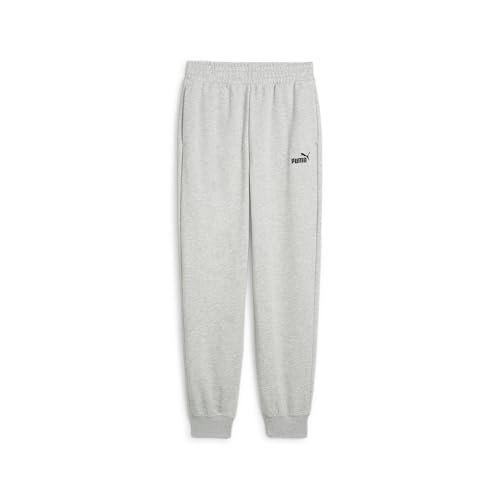 PUMA ESS Small No. 1 Logo Comfort Spodnie dresowe z wysokim stanem TR cl Jasnoszary wrzosowy