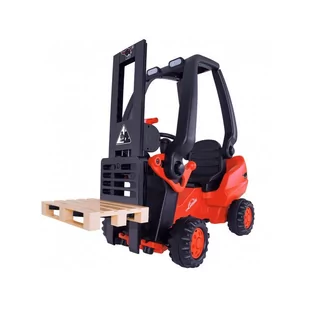 Big Wózek Widłowy na pedały Linde Forklift 56580 - Zabawki i gry sportowe - miniaturka - grafika 4