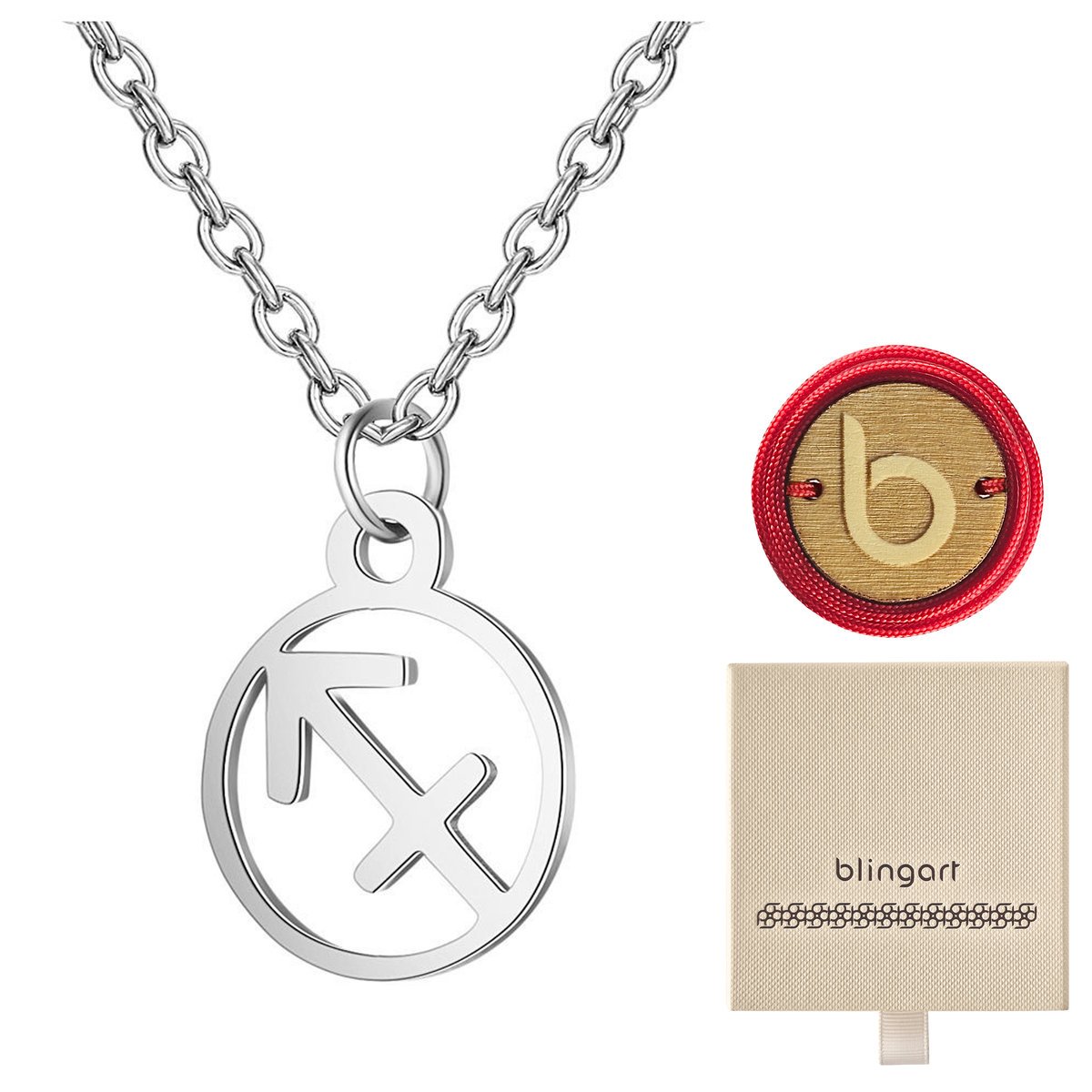 Łańcuszek Celebrytka STRZELEC naszyjnik damski