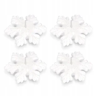 Świece ozdobne świeczki dekoracyjne świeczki świąteczne 4 płatki śniegu - Świece Świece ozdobne świeczki dekoracyjne świeczki świąteczne 4 płatki śniegu - Świece - miniaturka - grafika 1