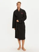 Szlafroki męskie - Hugo Szlafrok 50525300 Czarny - miniaturka - grafika 1