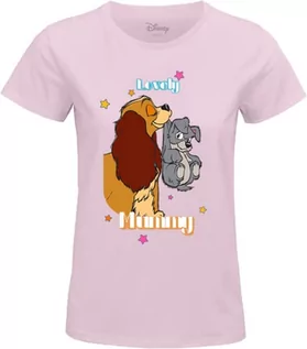Koszulki i topy damskie - Disney "Bambi - Urocza Mummy Lady" WODLADYTS008 Koszulka damska, różowa, rozmiar M, Różowy, M - grafika 1