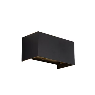 QAZQA Buiten wandlamp zwart incl. LED 4-lichts IP54 - Edwin - Lampy ogrodowe - miniaturka - grafika 1