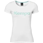 Koszulki i topy damskie - Kempa damska koszulka GRAPHIC T-SHIRT WOMEN odzież do noszenia na co dzień, biała, XXL - miniaturka - grafika 1