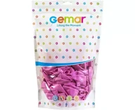 Balony i akcesoria - Balony pastelowe różowe 33cm 50szt - Godan - miniaturka - grafika 1