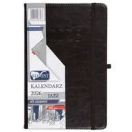 Kalendarze - Kalendarz 2026 A5 dzienny Jazz czekoladowy - miniaturka - grafika 1