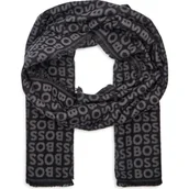 Apaszki i szaliki męskie - BOSS BLACK Szal Tadic - miniaturka - grafika 1