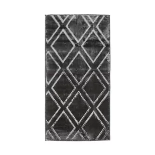 Dywan Prince geometryczny ciemnoszary 160 x 220 cm - Dywany - miniaturka - grafika 1