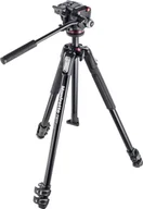 Statywy fotograficzne - Statyw Manfrotto Statyw video Manfrotto MK190X3-2W aluminium, głowica MHXPRO-2W - miniaturka - grafika 1