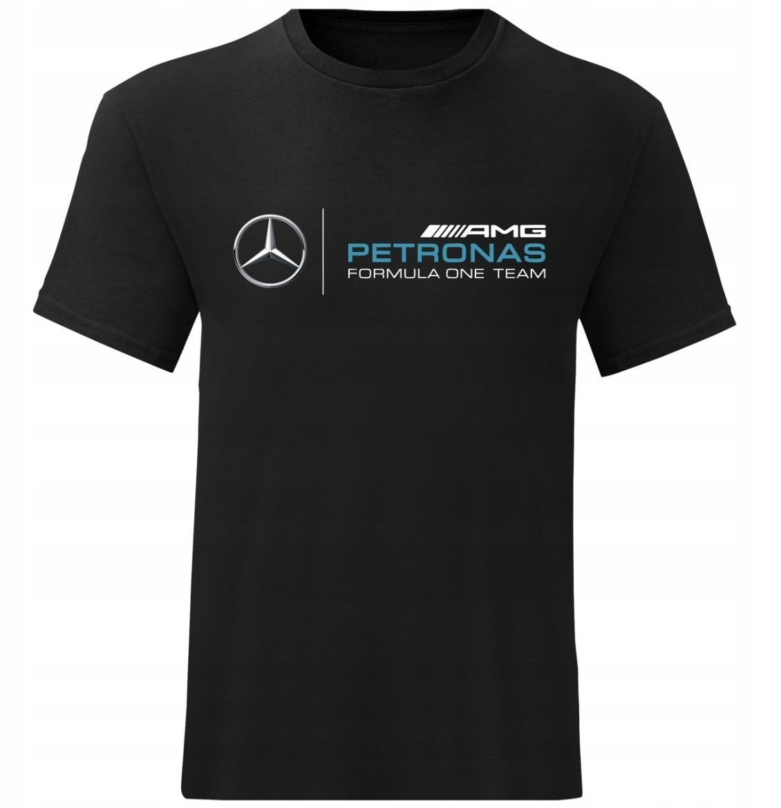 KOSZULKA MĘSKA ŚMIESZNA T-SHIRT Z NADRUKIEM MERCEDES AMG FORMUŁA 1 r. L