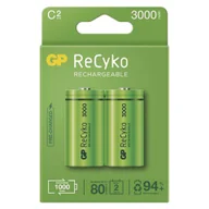 Ładowarki i akumulatory - Akumulatorki, C (HR14), 1.2V, 3000 mAh, GP, kartonik, 2-pack - miniaturka - grafika 1