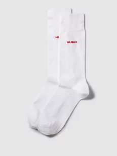 Skarpety z detalem z logo w zestawie 2 szt. - Skarpetki męskie - miniaturka - grafika 1