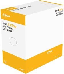 Dahua Technology CABLE CAT5E UTP 305M Baltas/PFM920-5EU DAHUA DH-PFM920-5EU
