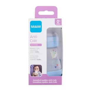 MAM Easy Start Anti-Colic 0m+ Blue butelki dla niemowląt 160 ml dla dzieci - Butelki dla niemowląt - miniaturka - grafika 1