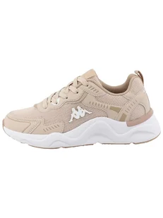 Kappa Sneakersy "Hauke" w kolorze beżowym - Trampki damskie - miniaturka - grafika 1