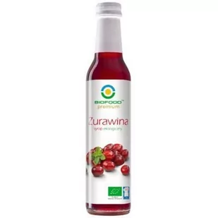 Bio Food SYROP ŻURAWINOWY BIO 250 ml - Zdrowa żywność - miniaturka - grafika 1