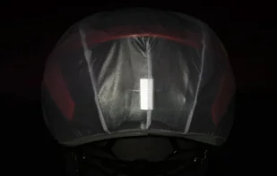 Wodoodporny pokrowiec na kask rowerowy Rockbros YPP017 (biały) - Części rowerowe - miniaturka - grafika 4