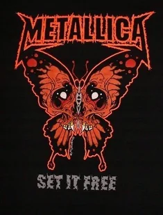 PODKŁADKA POD MYSZ Nadruk 22x18 cm METALLICA Heavy Metal Hard Rock Prezent - Podkładki pod mysz - miniaturka - grafika 1